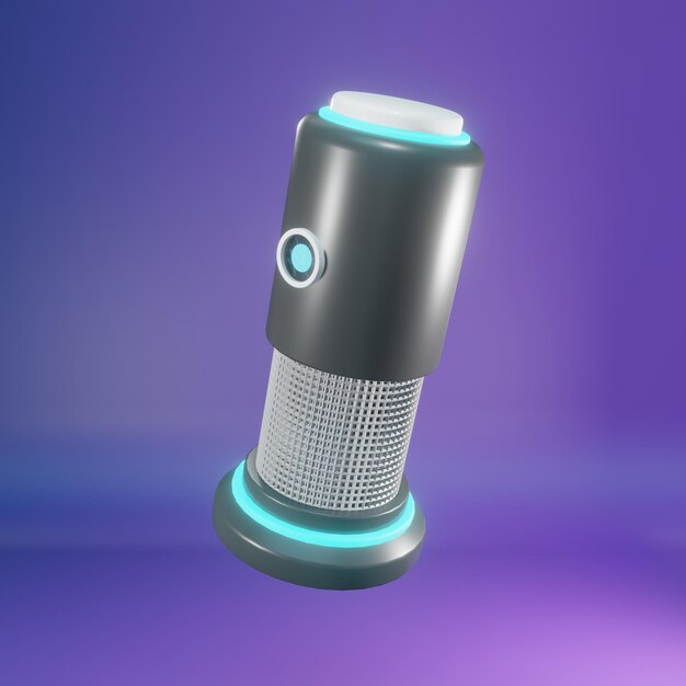 Icono 3D Inteligencia Artificial
