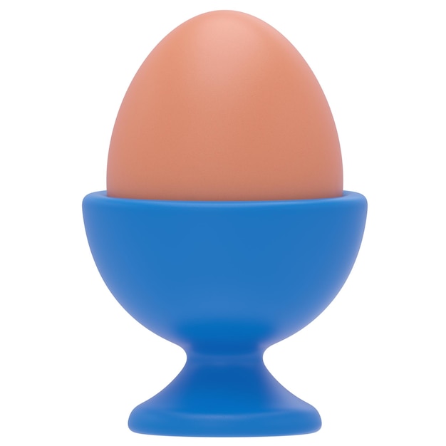 Icono 3D de soporte para huevos