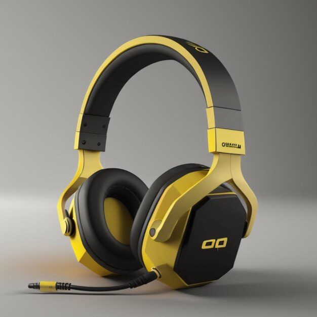 Icono de auriculares 3D creado con IA generativa