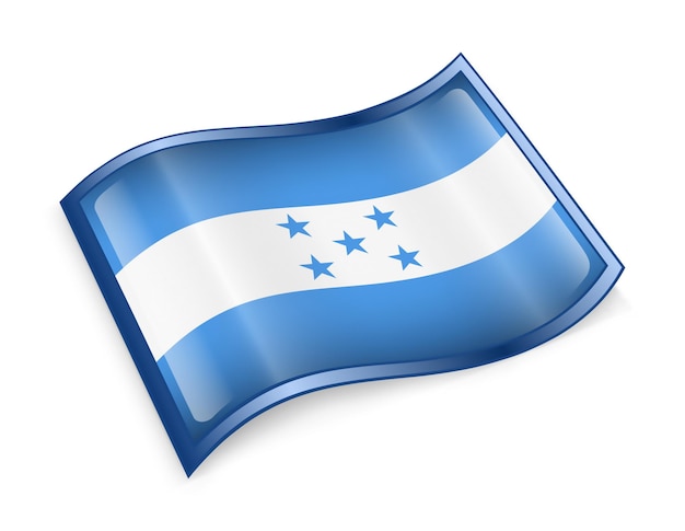 El icono de la bandera de Honduras