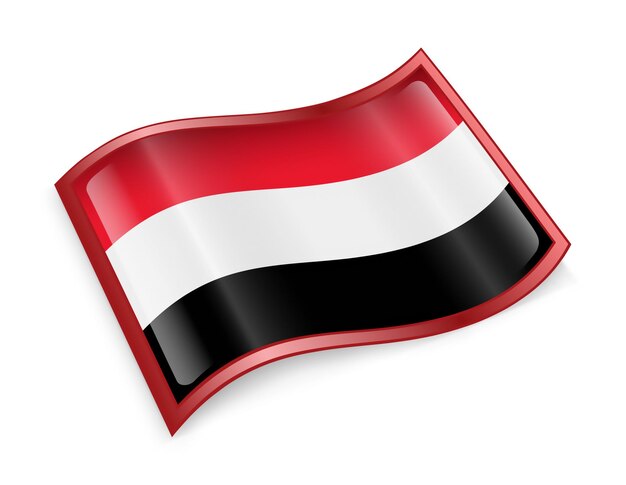 El icono de la bandera yemení