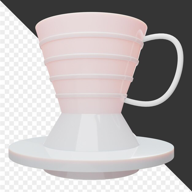 Icono de café en 3D