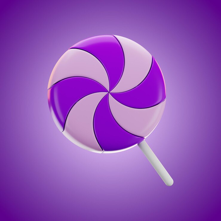 Foto el icono de caramelo de halloween en 3d en un fondo aislado