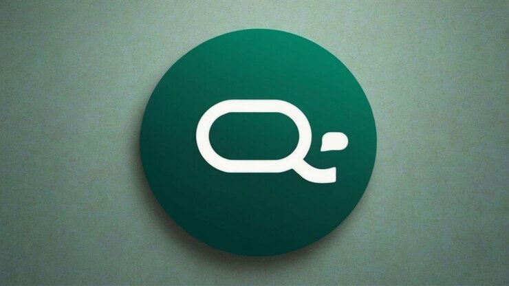 Foto un icono de chat circular inspirado en las aplicaciones de mensajería