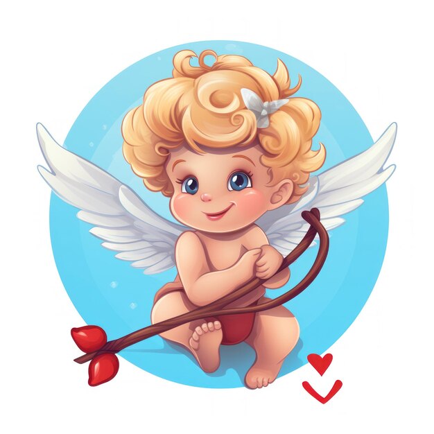 Foto el icono de cupido