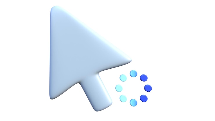 Foto icono del cursor del ratón