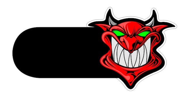 El icono de la diapositiva del monstruo malvado PNG de fondo transparente
