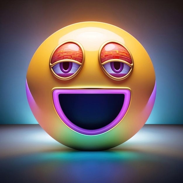 icono de emoji realista y detallado
