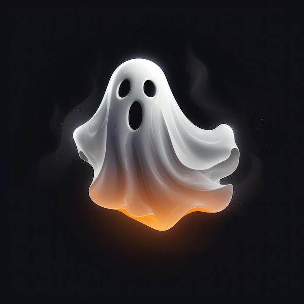 El icono del fantasma de Halloween