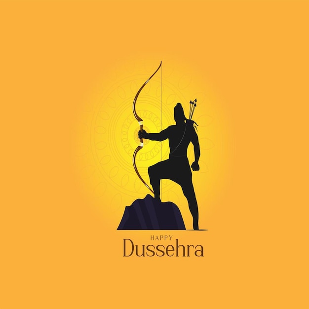 El icono de la feliz dussehra