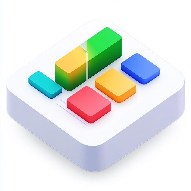 Foto el icono de las finanzas 3d