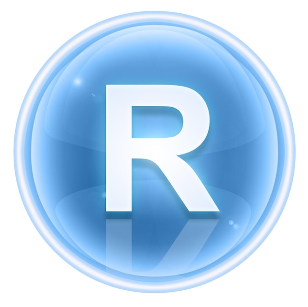 El icono de la fuente de hielo es la letra r