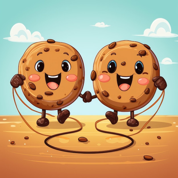 Icono de galleta vector HD 8K Vector ilustración fondo de pantalla