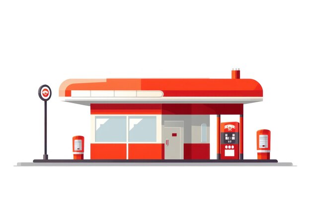 Foto el icono de la gasolinera en fondo blanco ar 32 v 52 id de trabajo 8907586c464d4b1ea29f90f88b65c81d