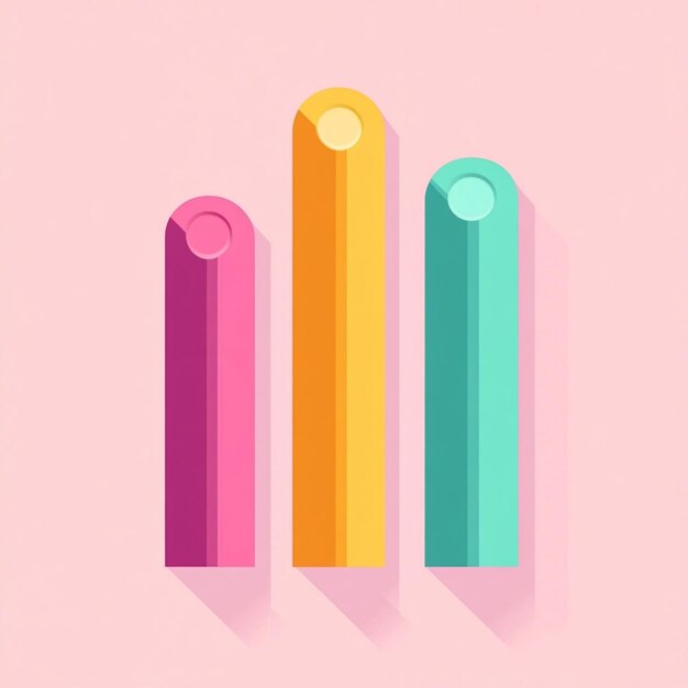 icono de gráfico de barras que muestra el progreso