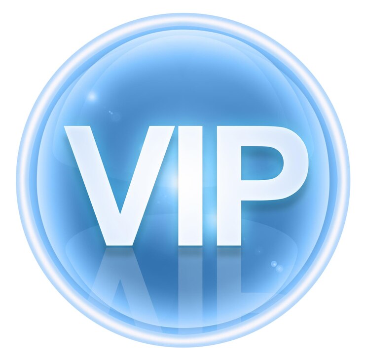 icono de hielo VIP