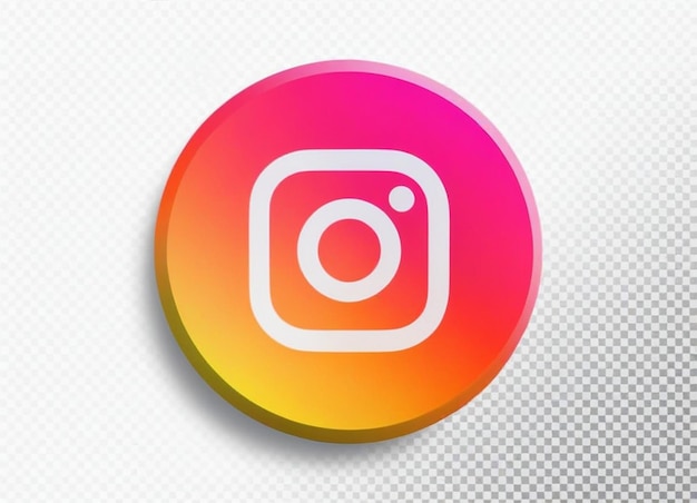 Foto icono de la ilustración del logotipo de instagram