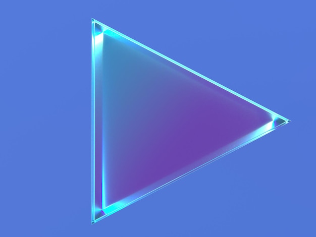 Icono de juego de vidrio renderizado 3D