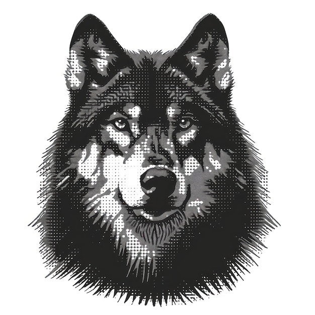 Icono del lobo el lobo el animal mamífero