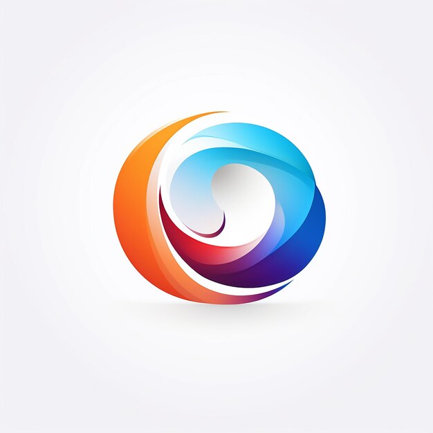 Foto icono de logotipo de producto o empresa profesional aislado creativo