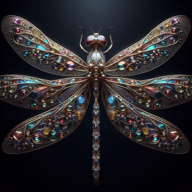 Foto icono de mariposa de diseño simétrico