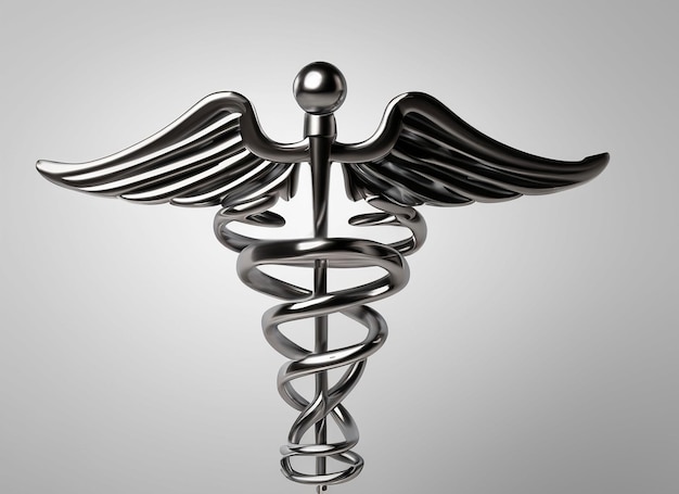 Ícono médico Caduceo Vara de Hermes
