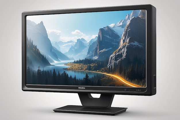 Foto el icono del monitor