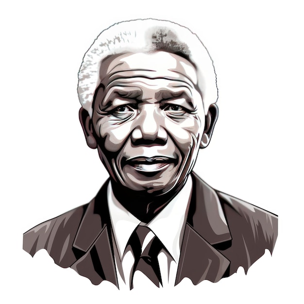 Icono de Nelson Mandela