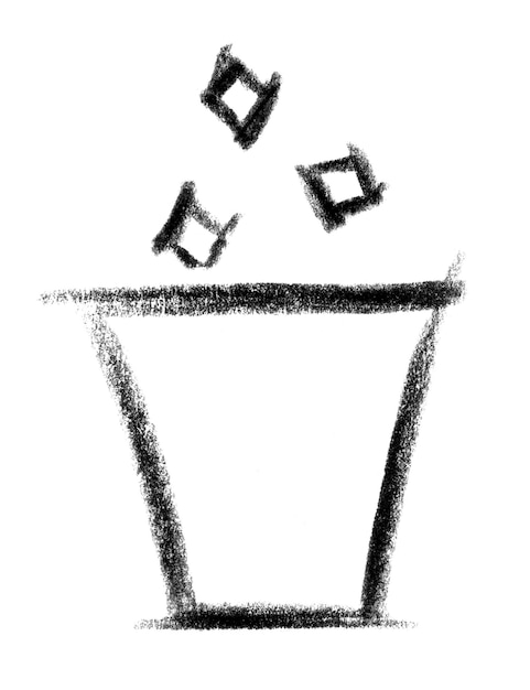 icono de papelera