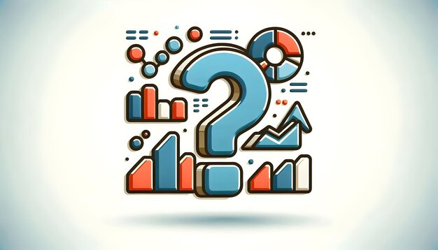 Icono plano 3d como icono de resumen de datos con espacio de copia en fondo blanco concepto como una ilustración vectorial