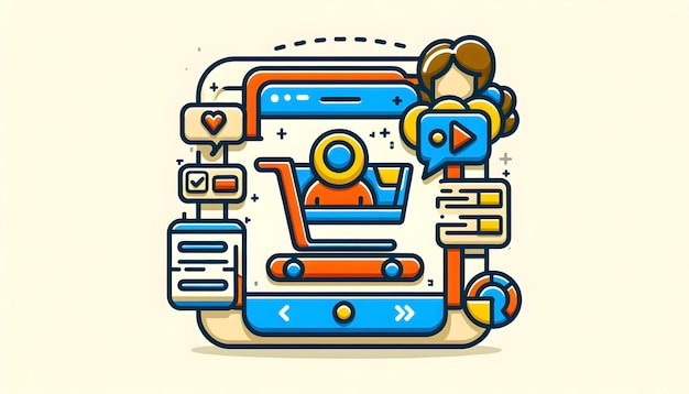 Icono plano 3d como ilustración de la aplicación del cliente con área en blanco para el concepto de texto personalizable como A