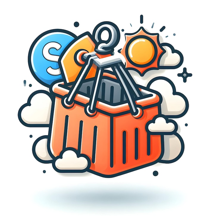 Foto icono plano 3d ilustración de descuento de venta con espacio de copia para informes comerciales mejorar las imágenes de ventas