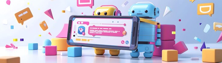 Foto icono plano 3d de individuo con teléfono inteligente y superposición de calendario de contenido que simboliza el marketing de contenido