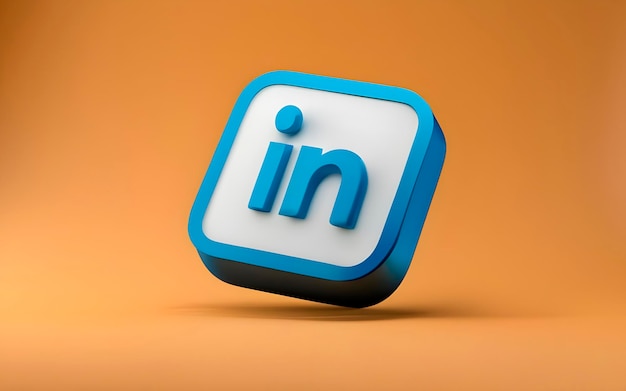 El icono de las redes sociales de LinkedIn