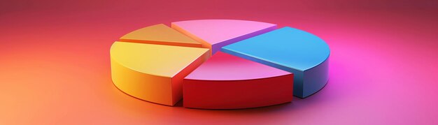 Icono de renderización 3D Gráfico de área con colores vibrantes que representan el consumo de alimentos en diferentes países Icono de reproducción 3D