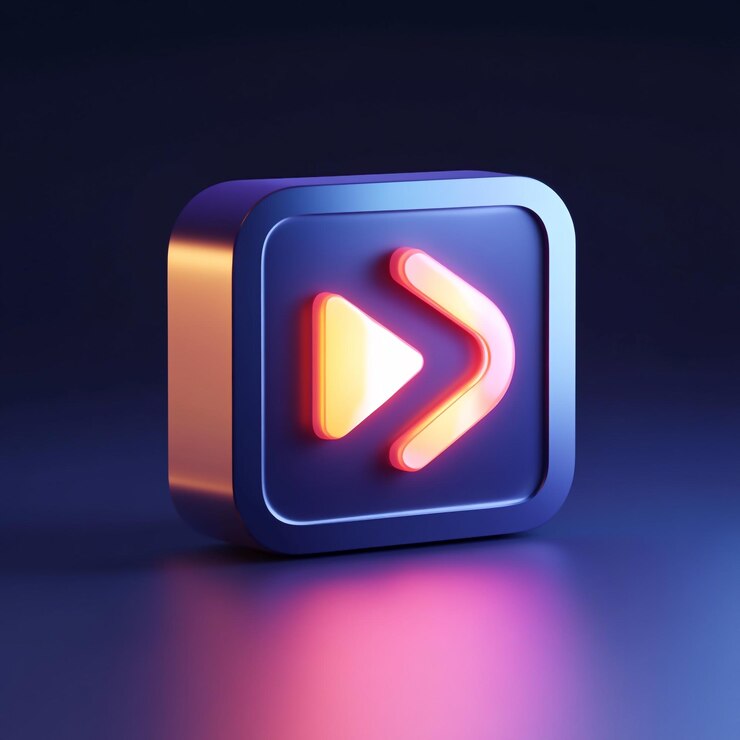Foto el icono de resaltado 3d de la historia destacada en el logotipo de la ilustración de las redes sociales