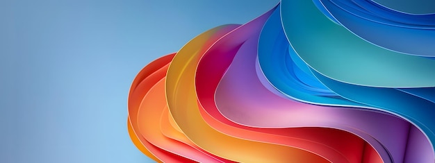 Foto icono de salpicaduras de colores abstractos icono de splash de colores abstraídos ondulado fondo colorido remolinos coloridos ondulados