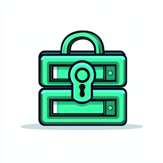 Icono del servidor de datos protegido