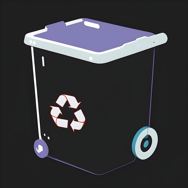 Foto el icono del símbolo de reciclaje gráficos ecológicos símbolos de conservación del medio ambiente reducción de residuos