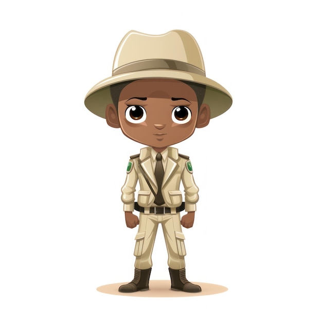 El icono del traje de Safari