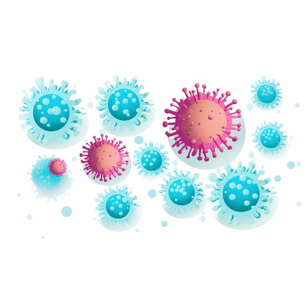 Icono de vector de bacterias limpio y claro perfecto para cualquier uso