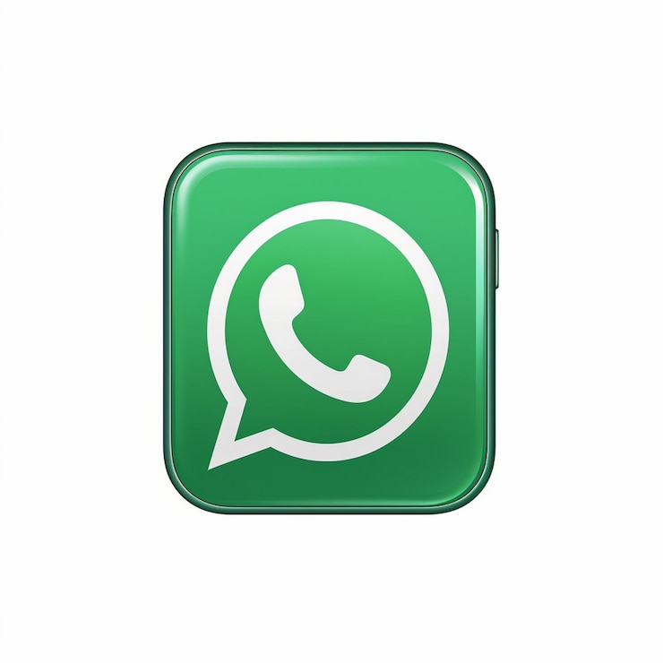 Foto el icono de whatsapp en 3d