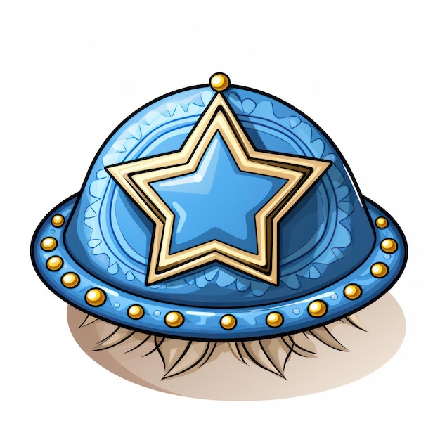 El icono de Yarmulke para Hanukkah