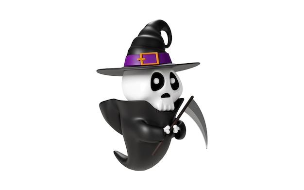 Iconos 3D de Halloween de alta calidad de 2024