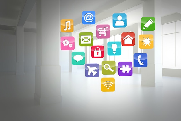 Iconos de aplicaciones informáticas