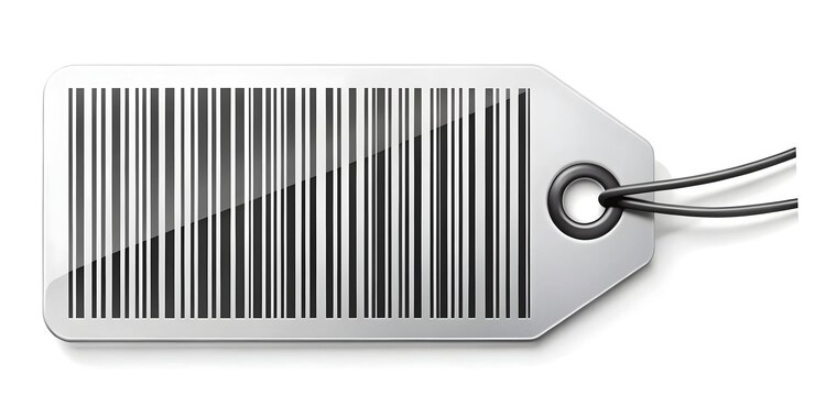 Foto iconos de códigos de barras y etiquetas de precios aislados en 3d para promociones minoristas ilustración vectorial elegante ideal para