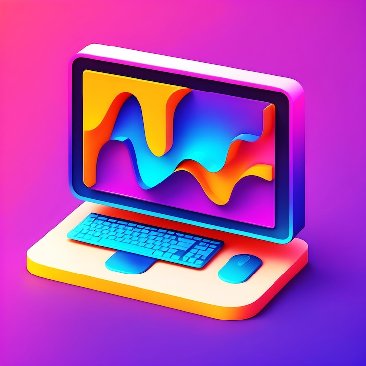 Foto iconos de las computadoras portátiles
