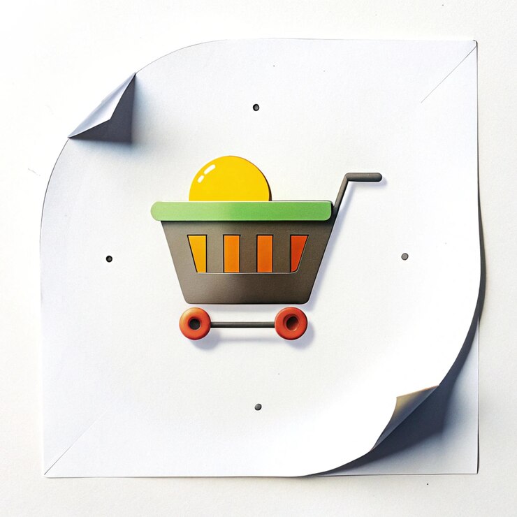 Foto iconos creativos de carros de compras con diseños coloridos iconos de carrito de compras en varios estilos artísticos