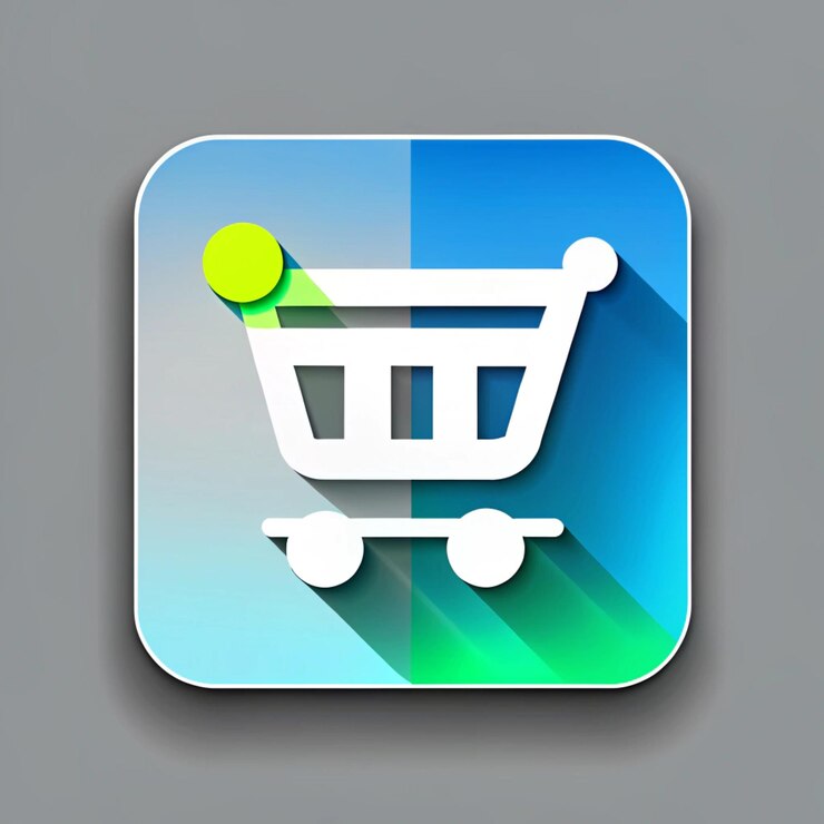 Foto iconos creativos de carros de compras con diseños coloridos iconos de carrito de compras en varios estilos artísticos