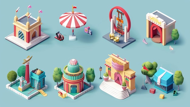 Iconos y elementos de juego